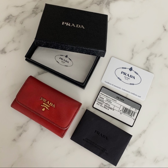 prada key holder